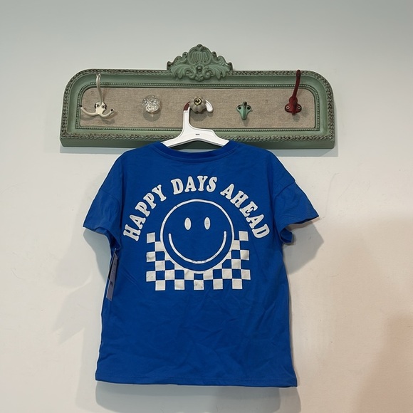 Grayson Threads Blue Have a Nice Day Tee short sleeve happy days ahead size 4-5 - Picture 4 of 4